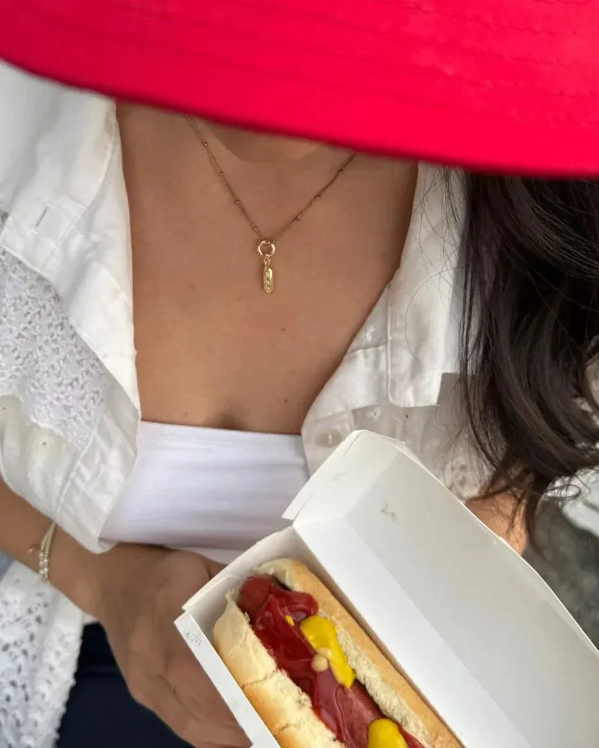 Hotdog Charm