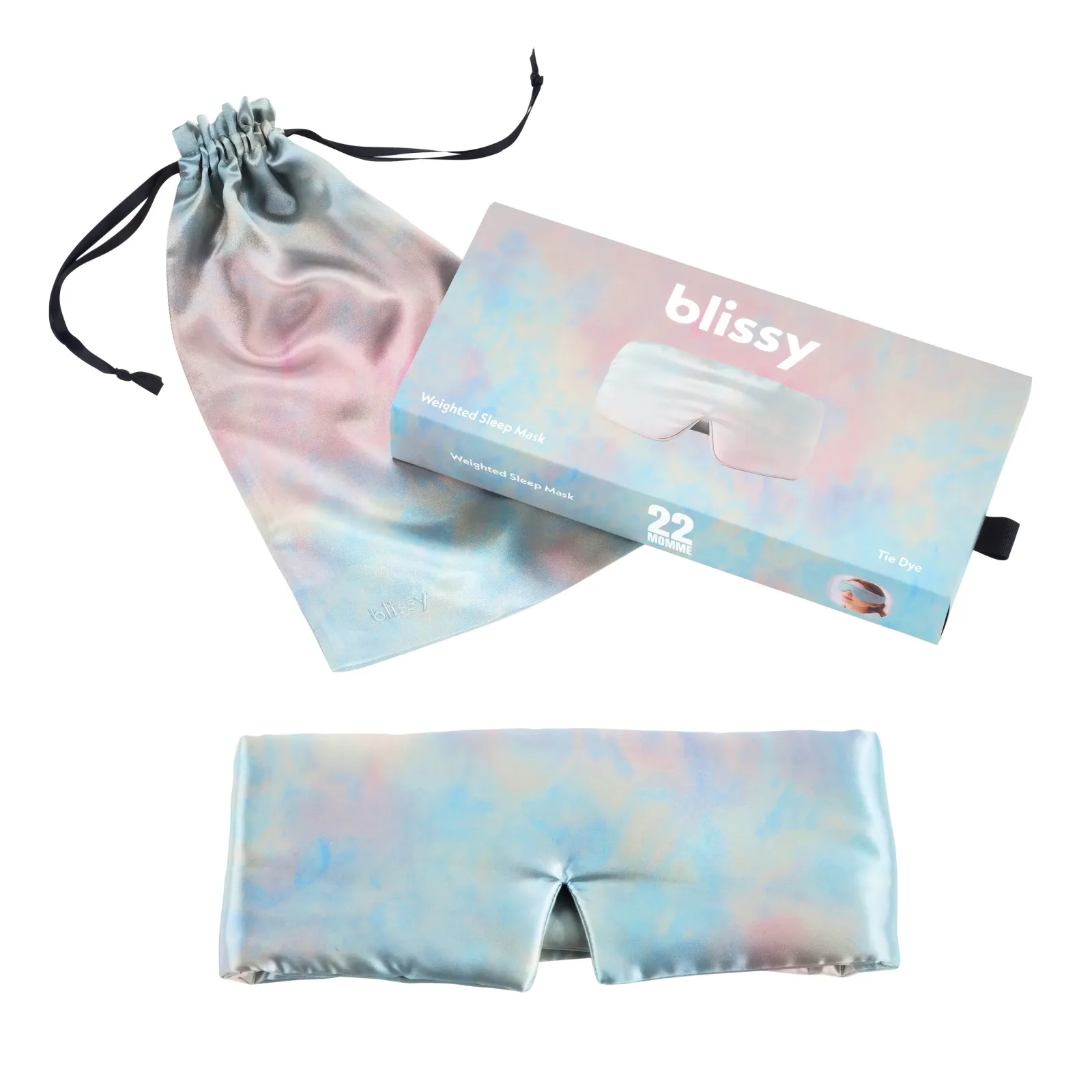 Sleep Mask – Tie Dye – Weighted