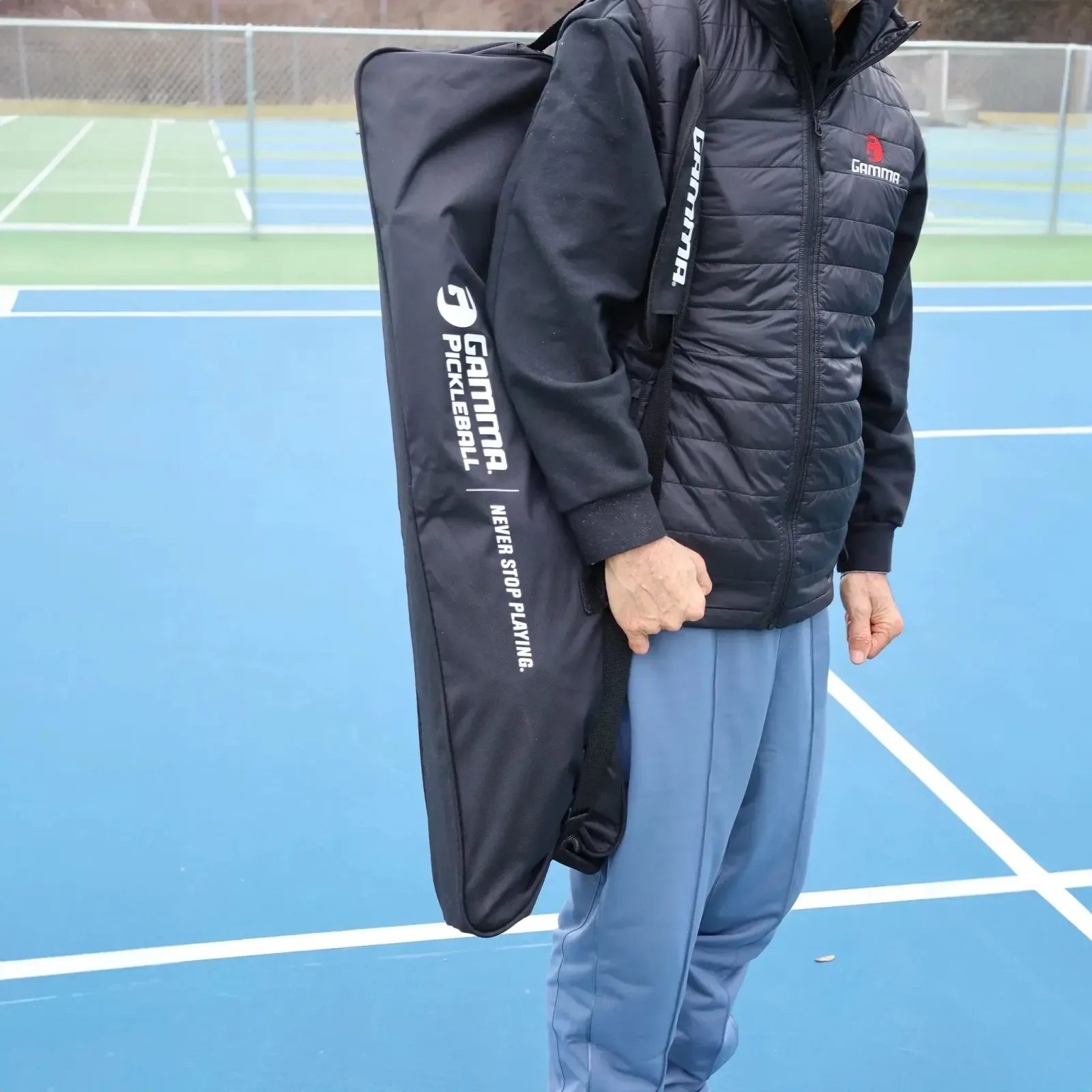 GAMMA 22' Portable Pickleball Net Set