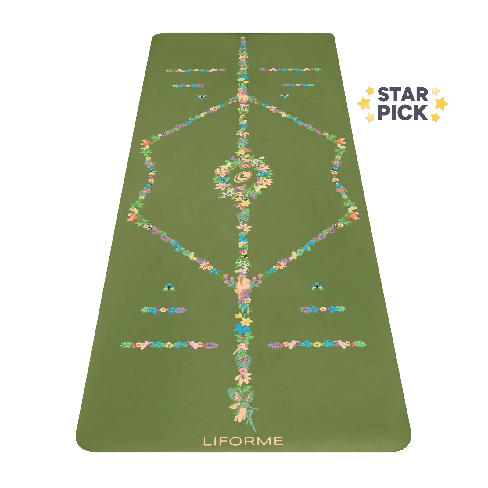 Liforme Enchanted Forest Awakenings Yoga Mat