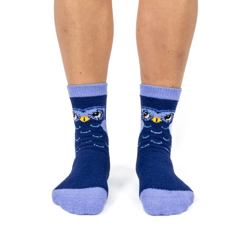Owl Be There For You Slipper Socks
