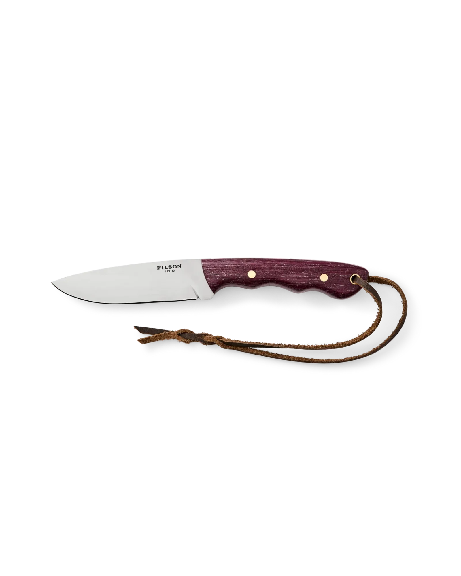 Graycloud Outfitter Knife – Purpleheart Wood