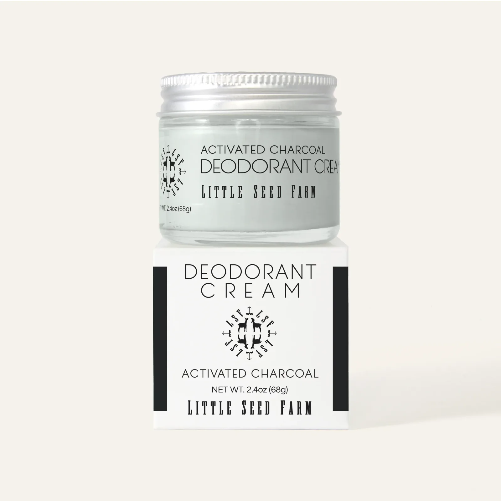 Activated Charcoal Deodorant Cream