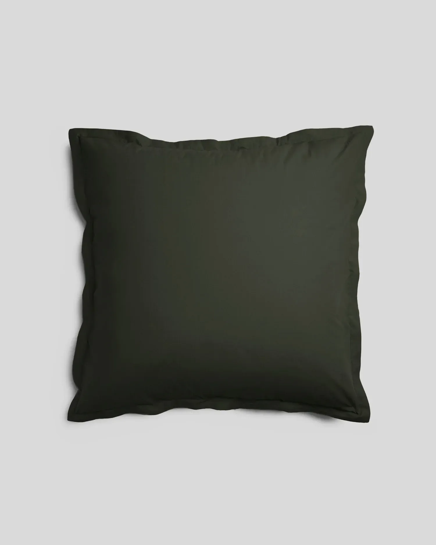 Percale Euro Sham (Evergreen)