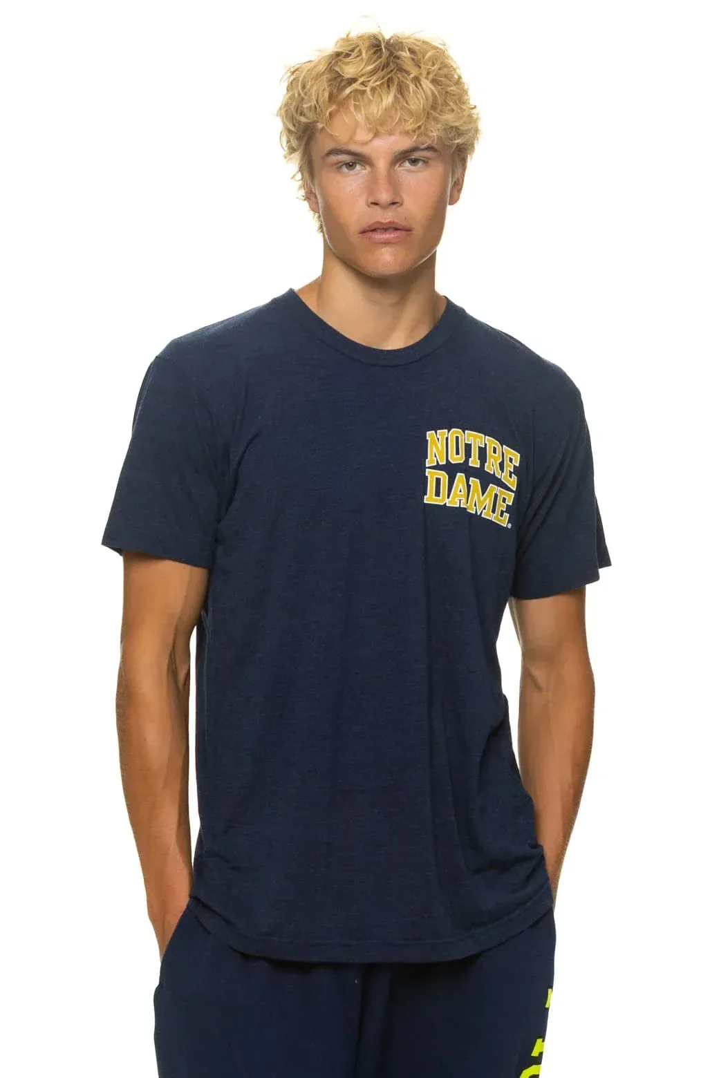 NOTRE DAME 2026 CREW TEE SHIRT – NAVY