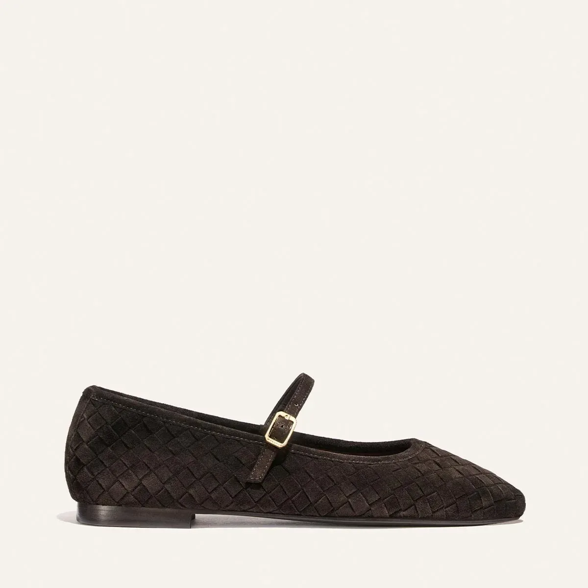 The Fonteyn Jane – Dark Chocolate Woven Pasado Suede