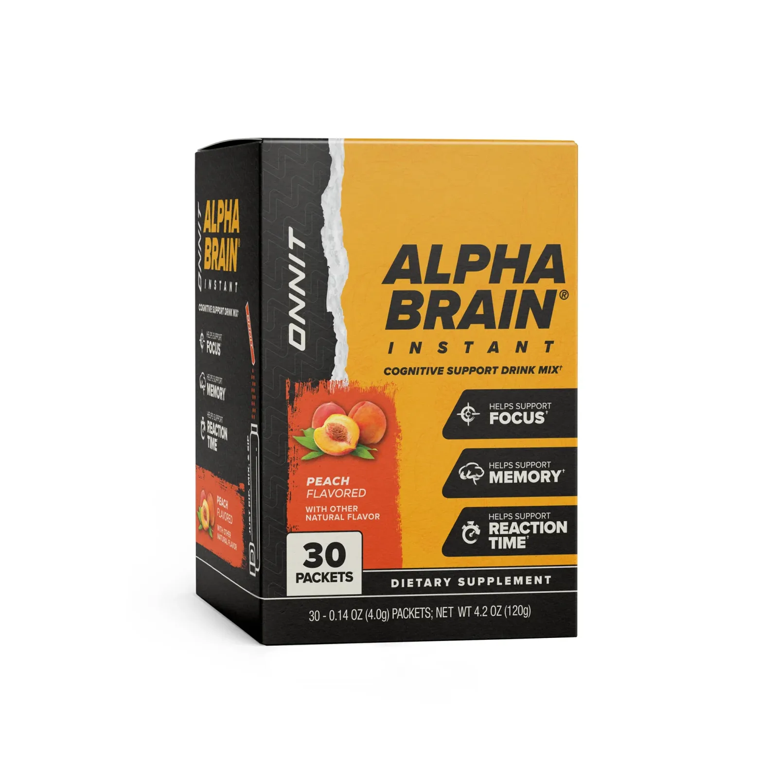 Alpha BRAIN® Instant – Peach (30 ct)