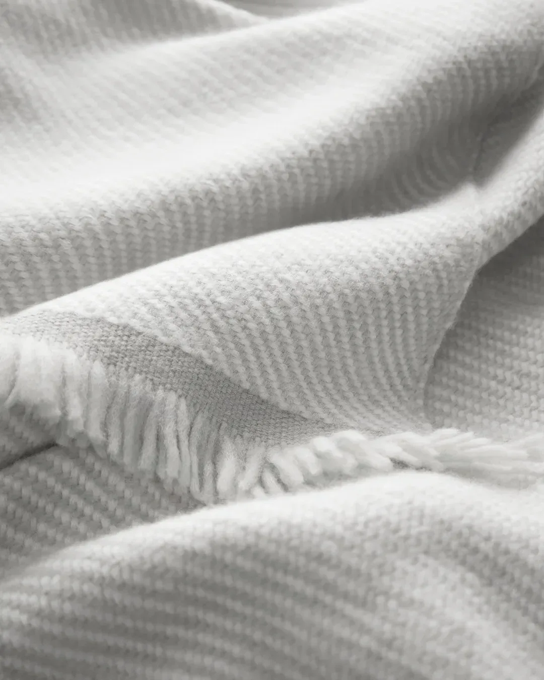 Two-Tone Alpaca Blanket