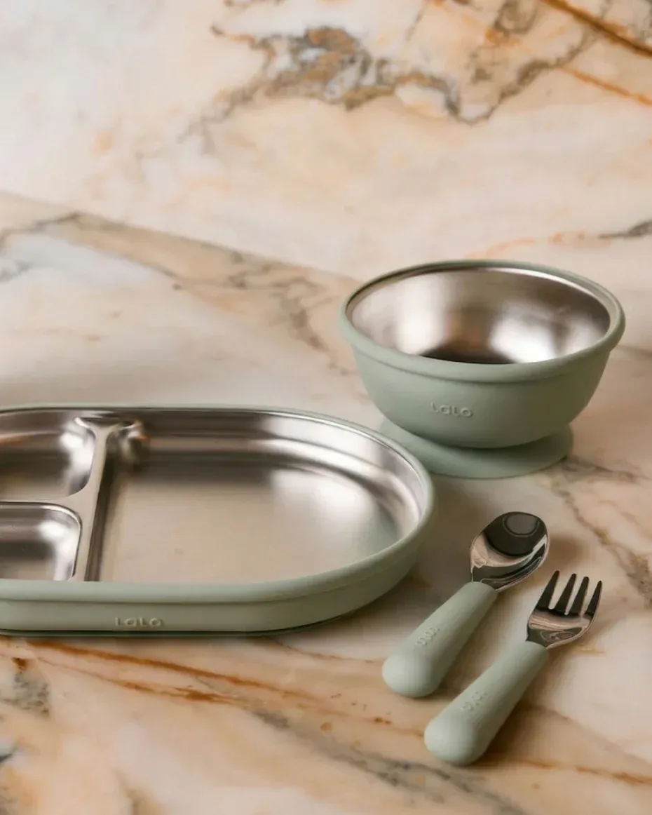 Stainless Mealtime Essentials – 4pc Set