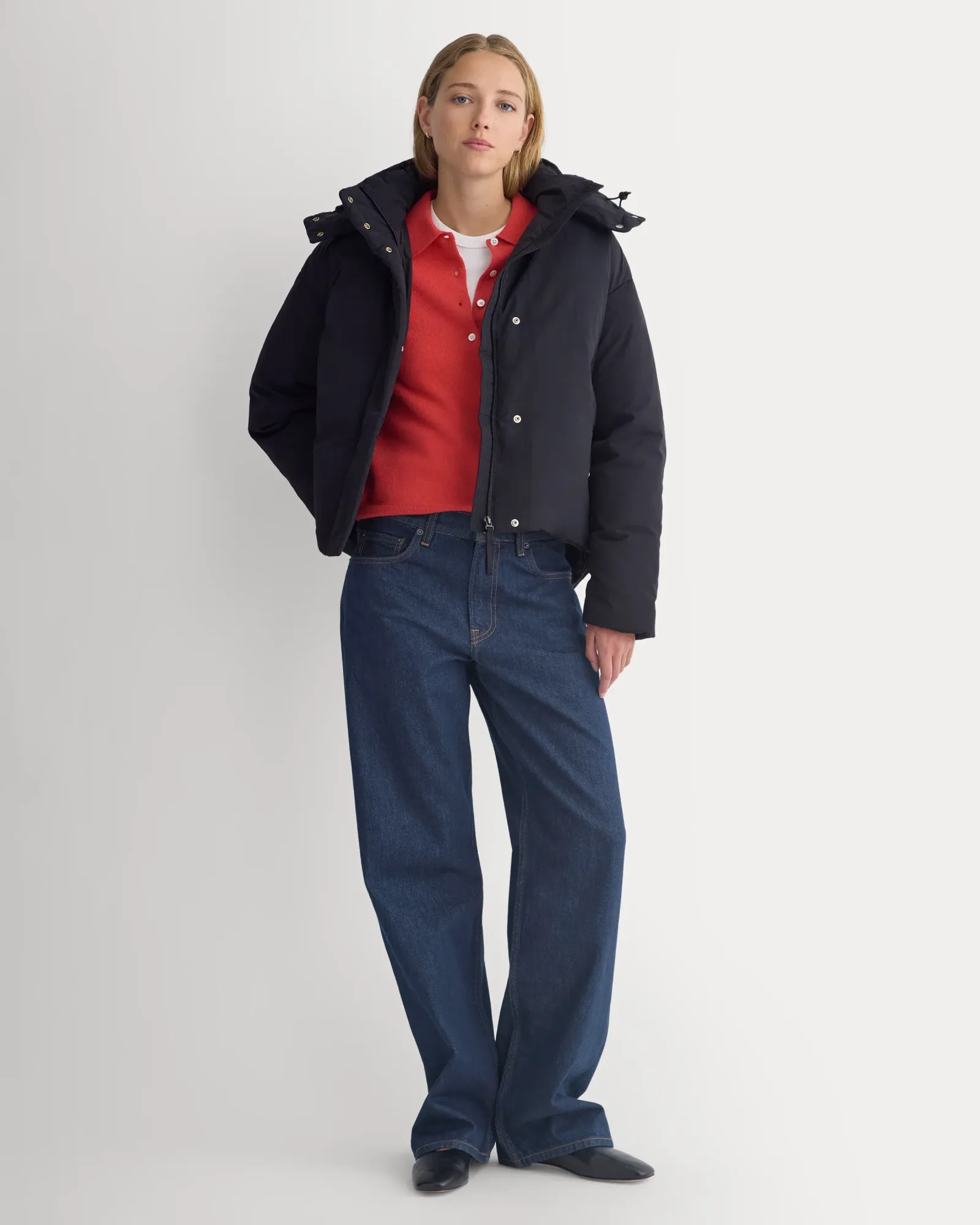 EverPuff™ Cloud Short Puffer – Black