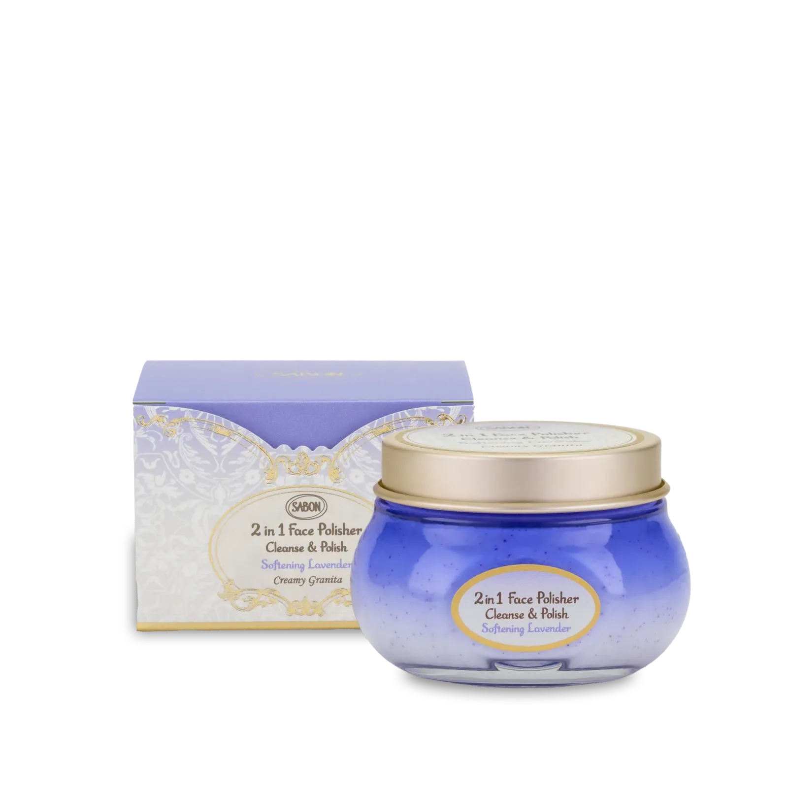 Face Polisher 2 in 1 Soft Lavender 125ml