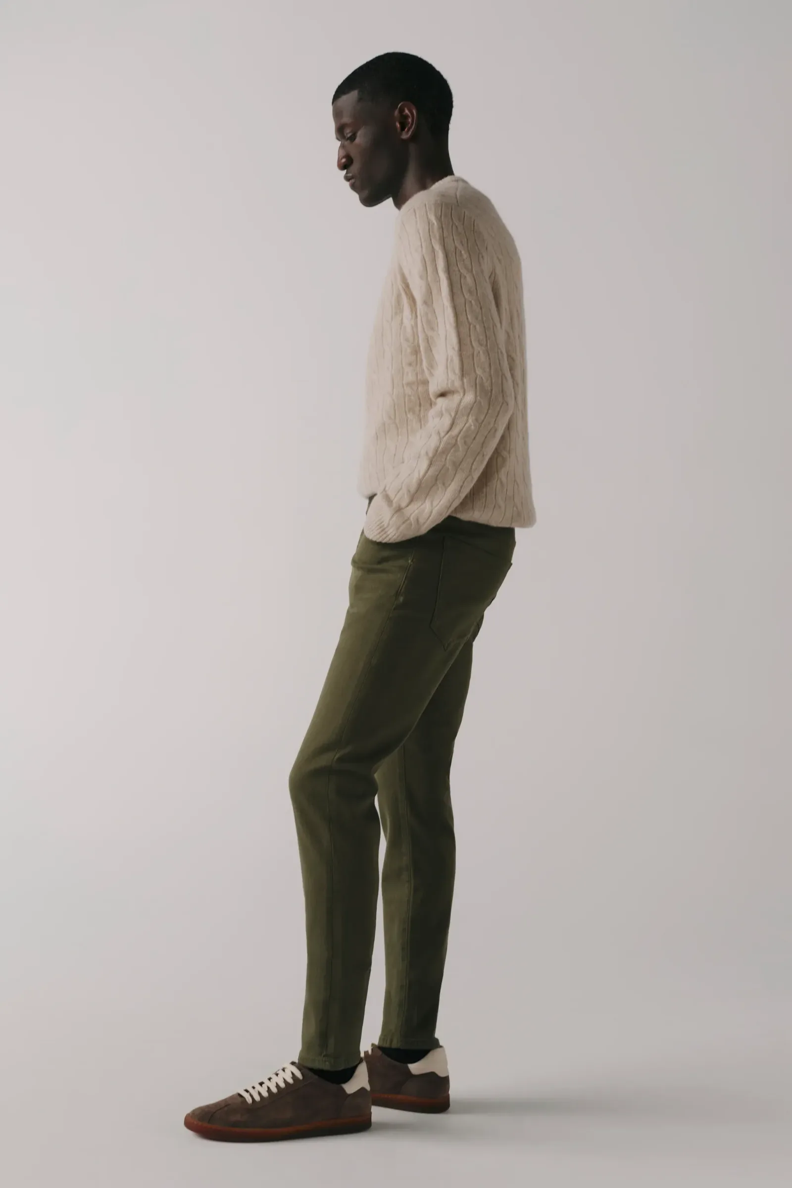 Hnd – Skinny Jeans – Moss Green