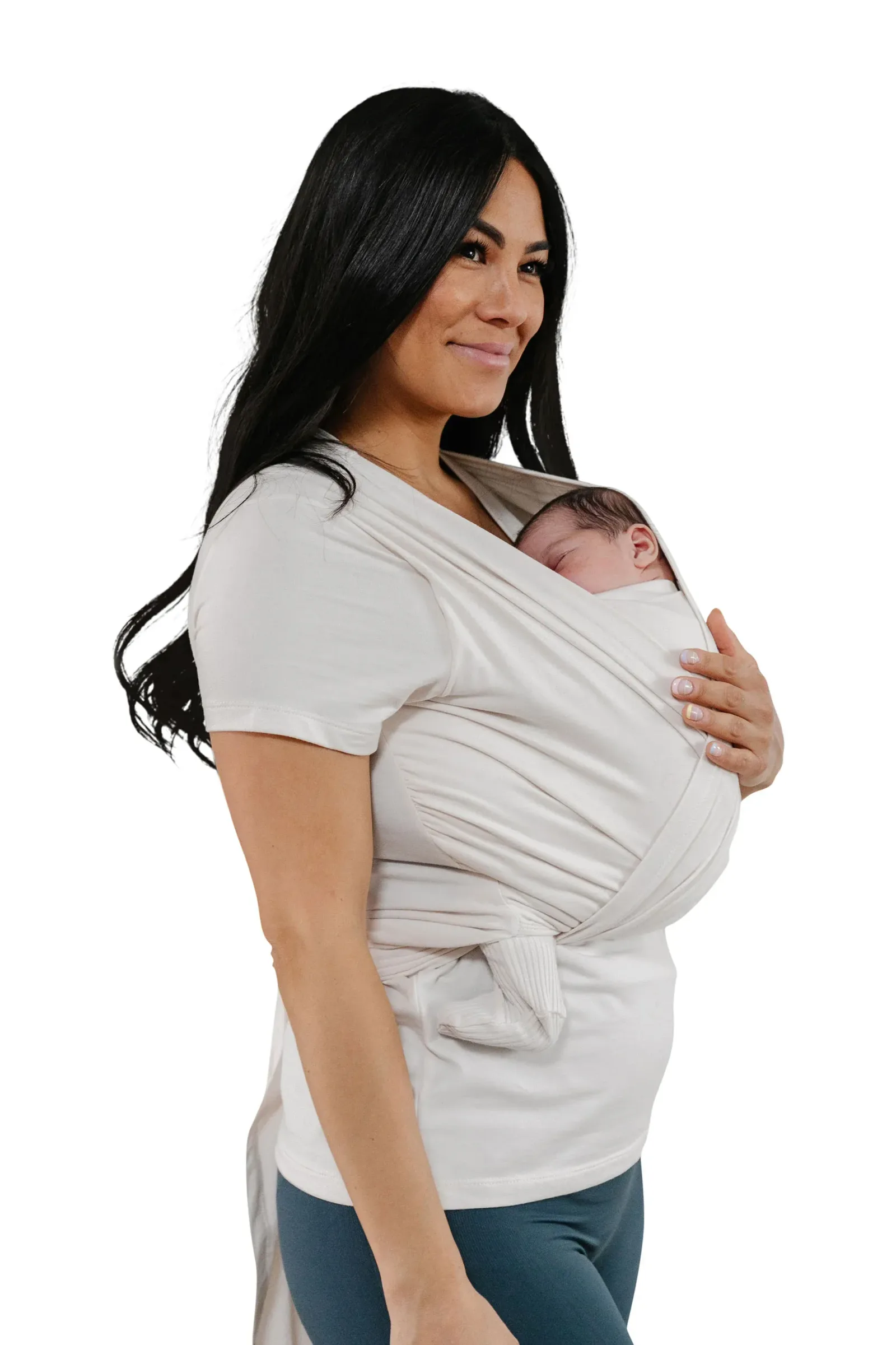 Bump & Beyond T-Shirt Wrap – Ivory