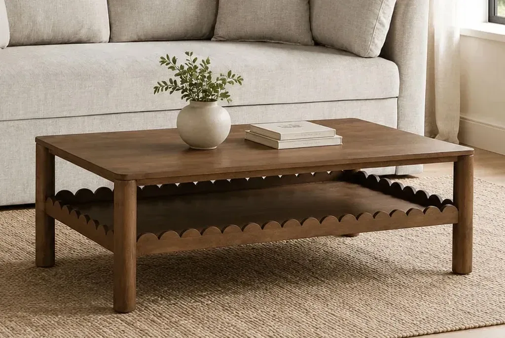 Scallop Coffee Table