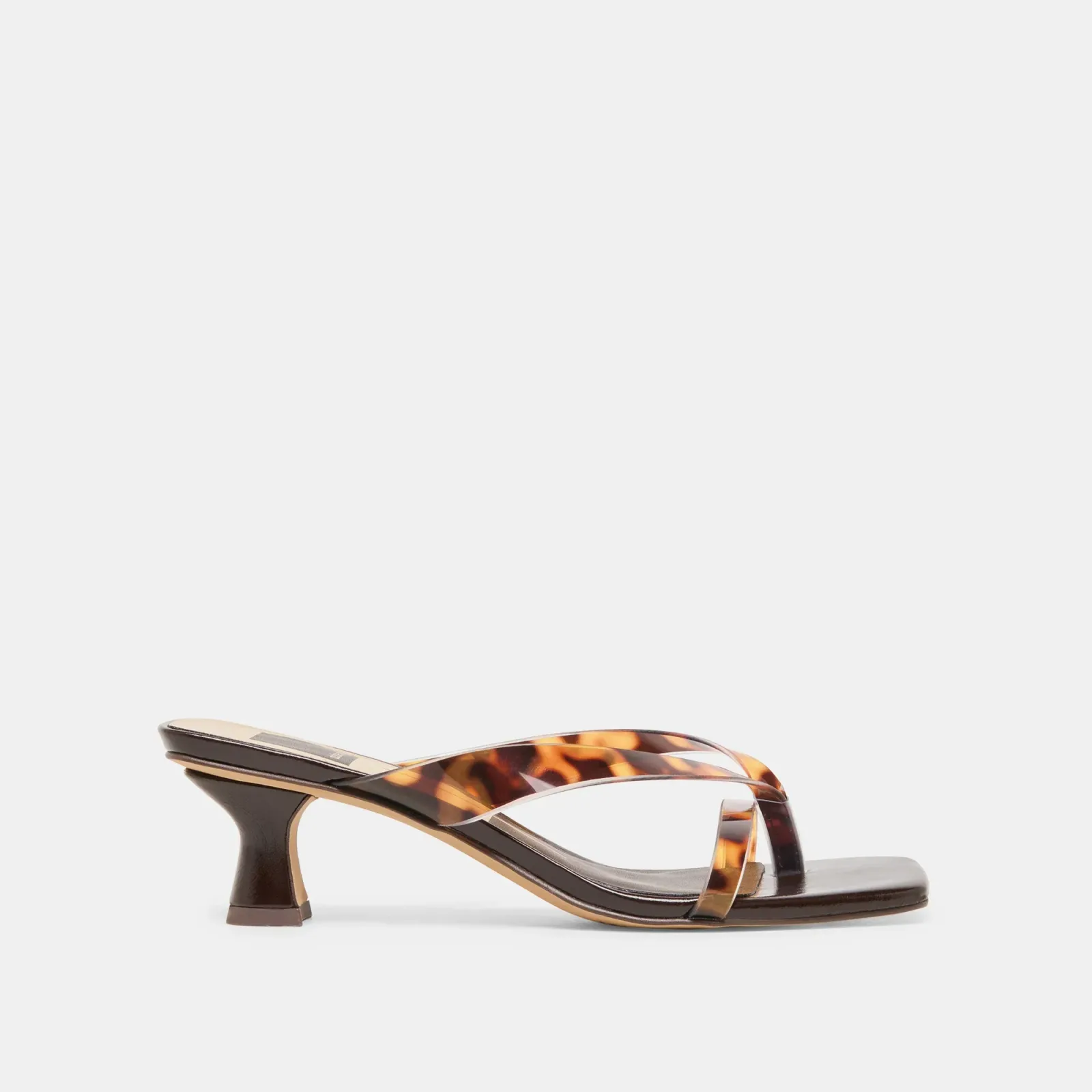Brevel Vinyl Heels Tortoise Jelly