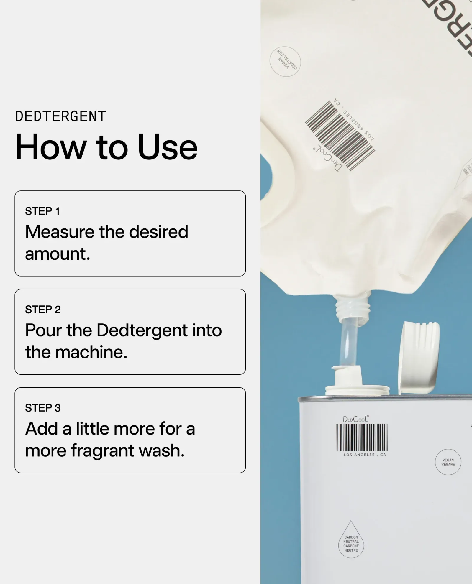 Dedtergent Refill Milk