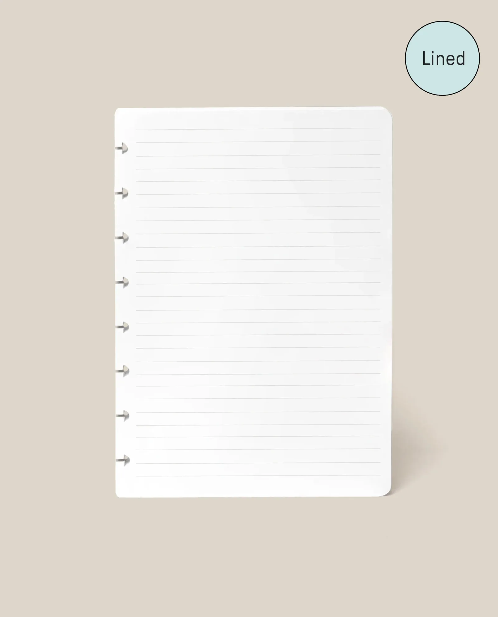 Discbound Journal Refill – Lined (Standard 6" x 8.5")