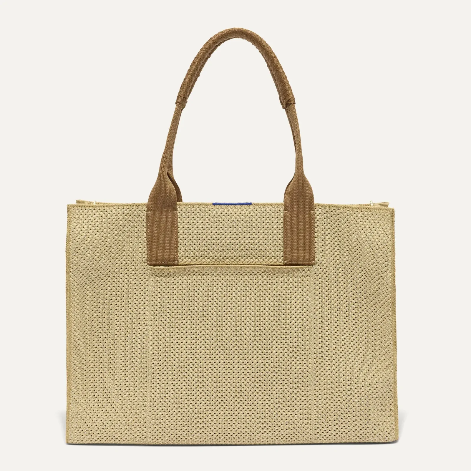 The Classic Tote – Macadamia Open-Knit