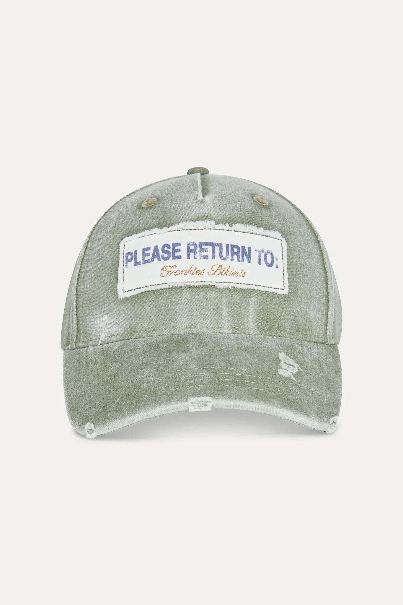 Carolina Distressed Canvas Baseball Cap – Harvest