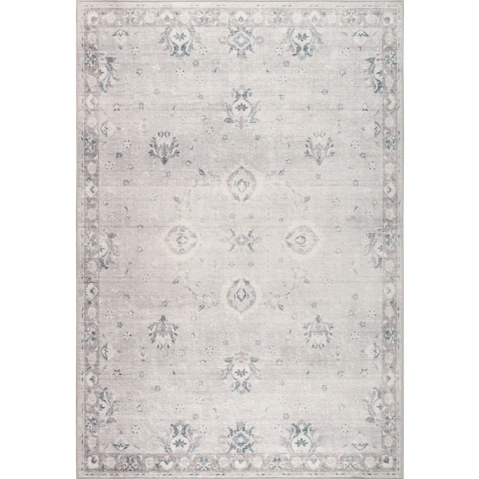 Shiraz – Silver/Slate (Rug Cover)