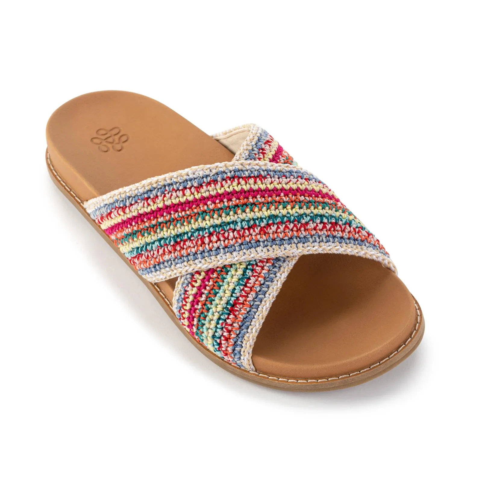 Penelope Sandal – Hand Crochet – Eden Stripe