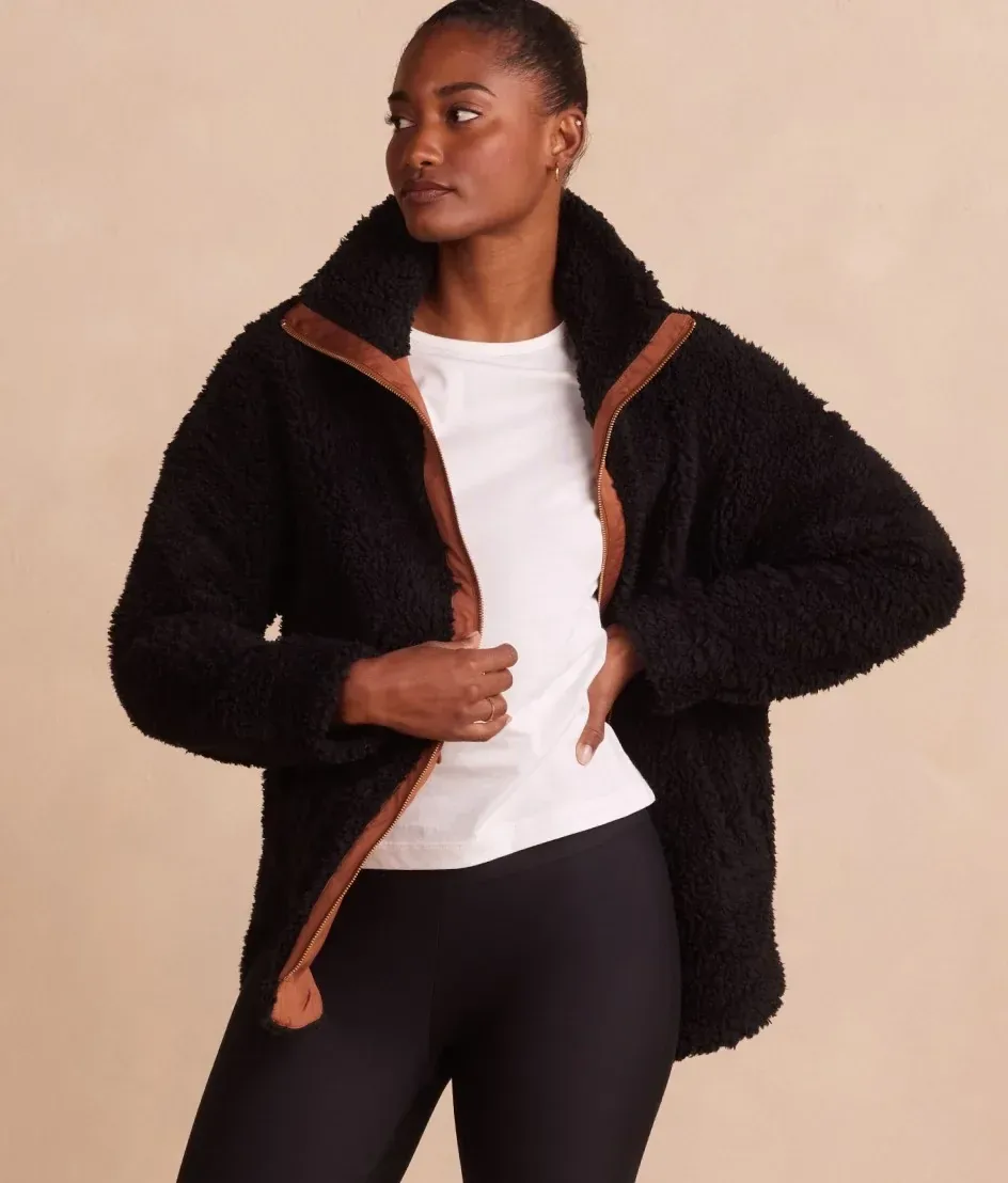 The High Pile Full-Zip Sherpa Jacket – Main