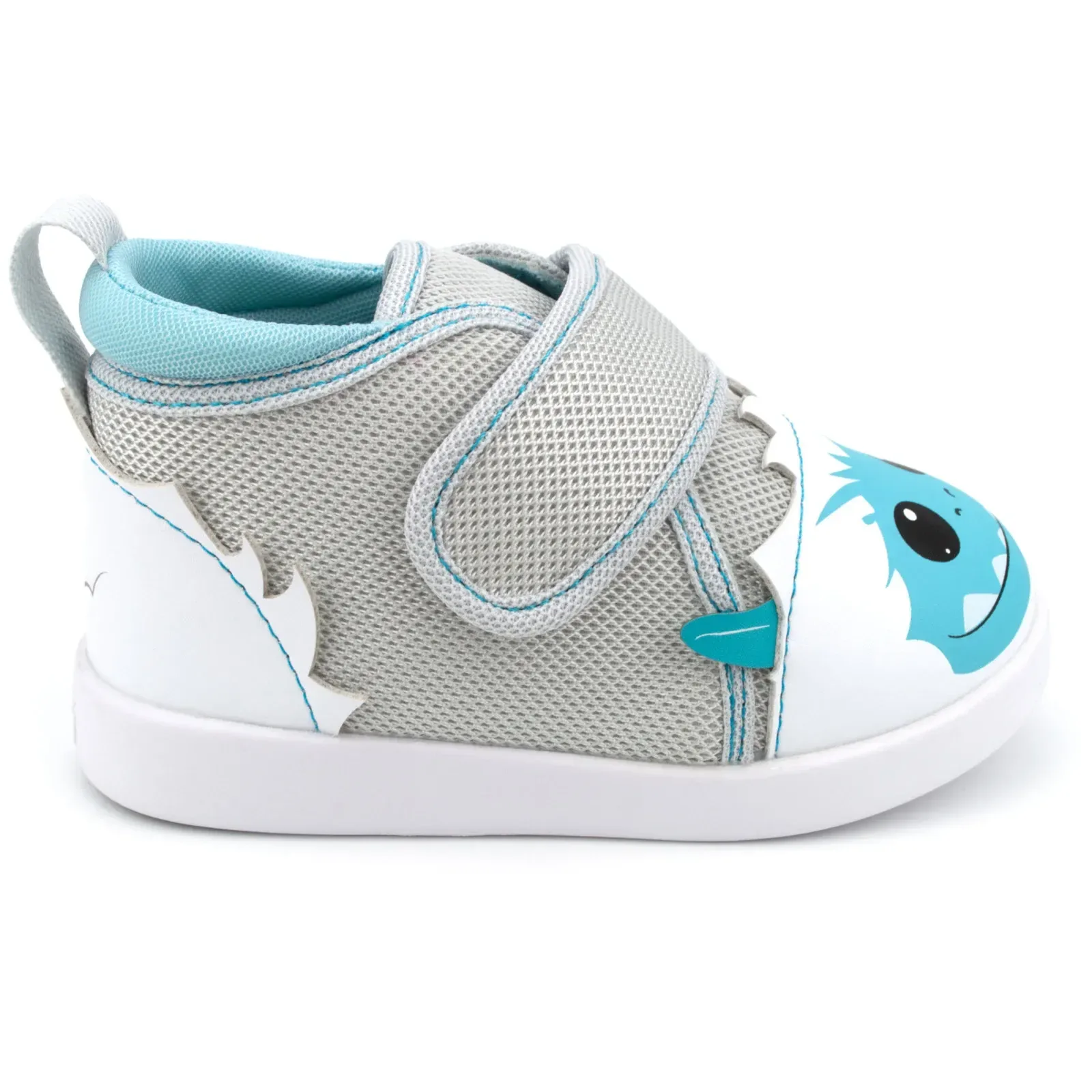 Yeti Squeaky Single Shoe for Boys and Girls V2 – White – (One Shoe Only)