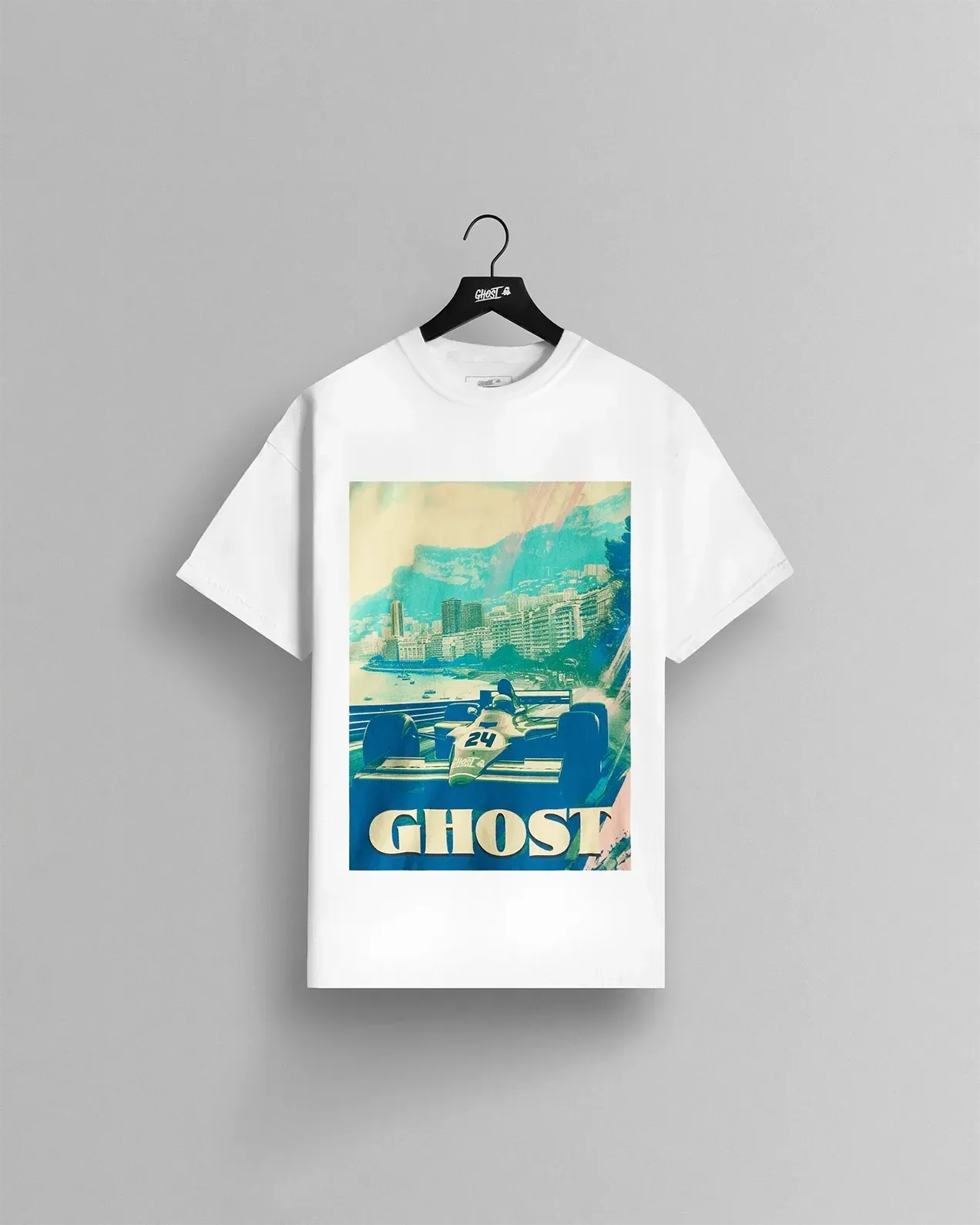 GHOST® ALL GAS TEE – WHITE