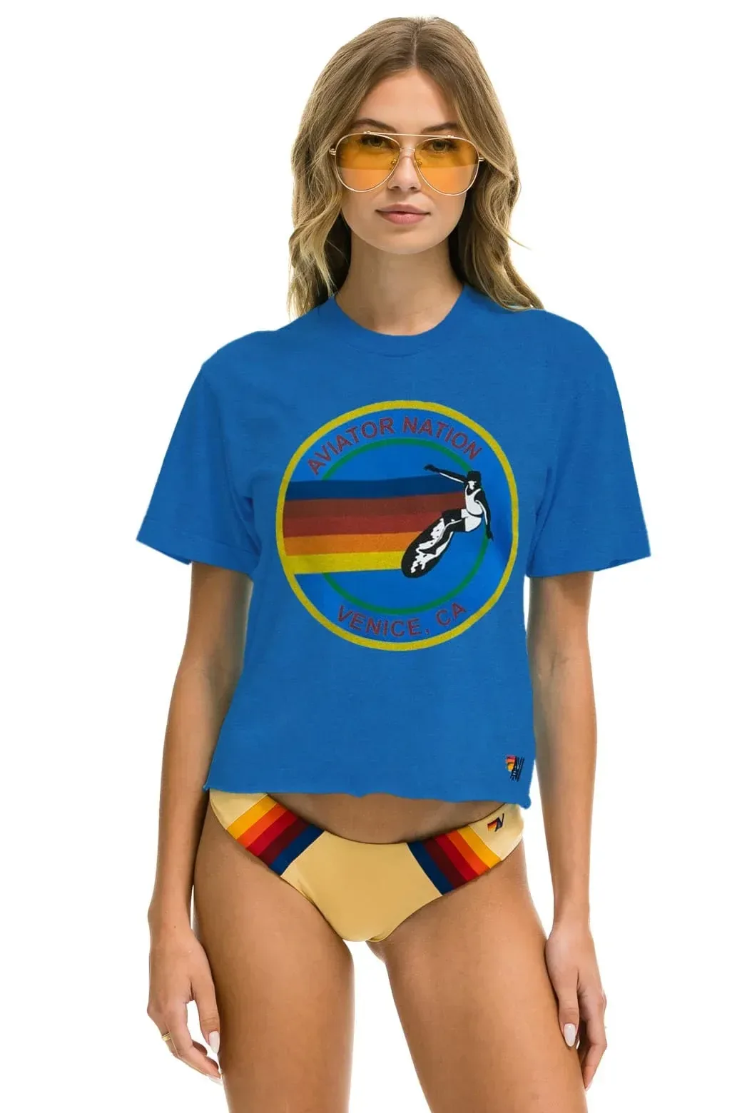 Signature Venice Boyfriend Tee – Adventure Blue
