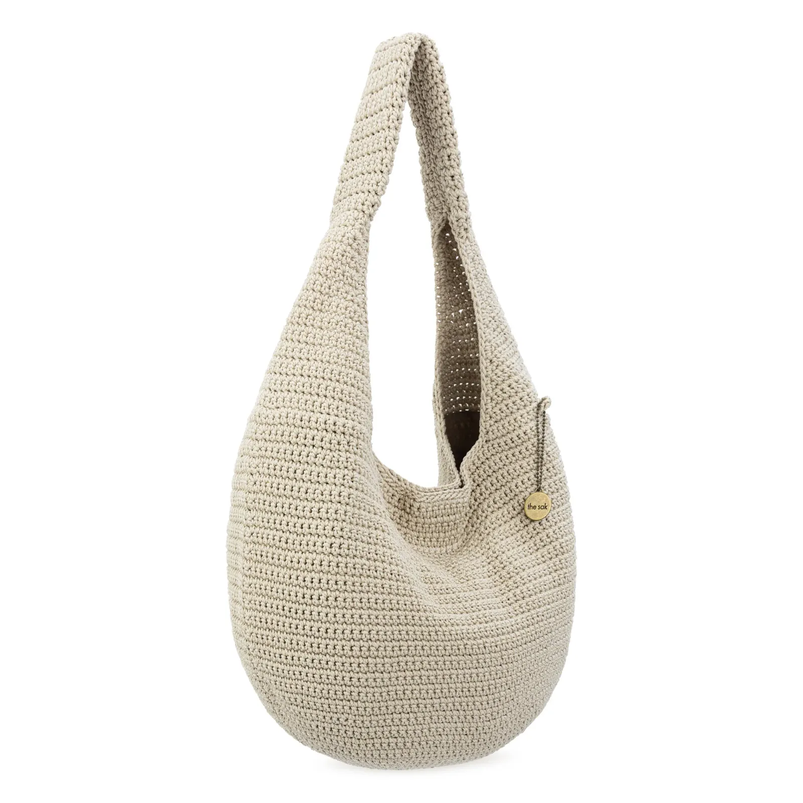 120 Shortie Hobo – Hand Crochet – Ecru