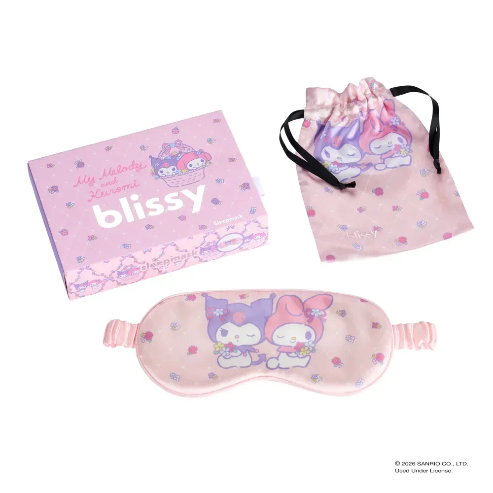 Blissy Sleep Mask – Hello Kitty – My Melody™ & Kuromi™