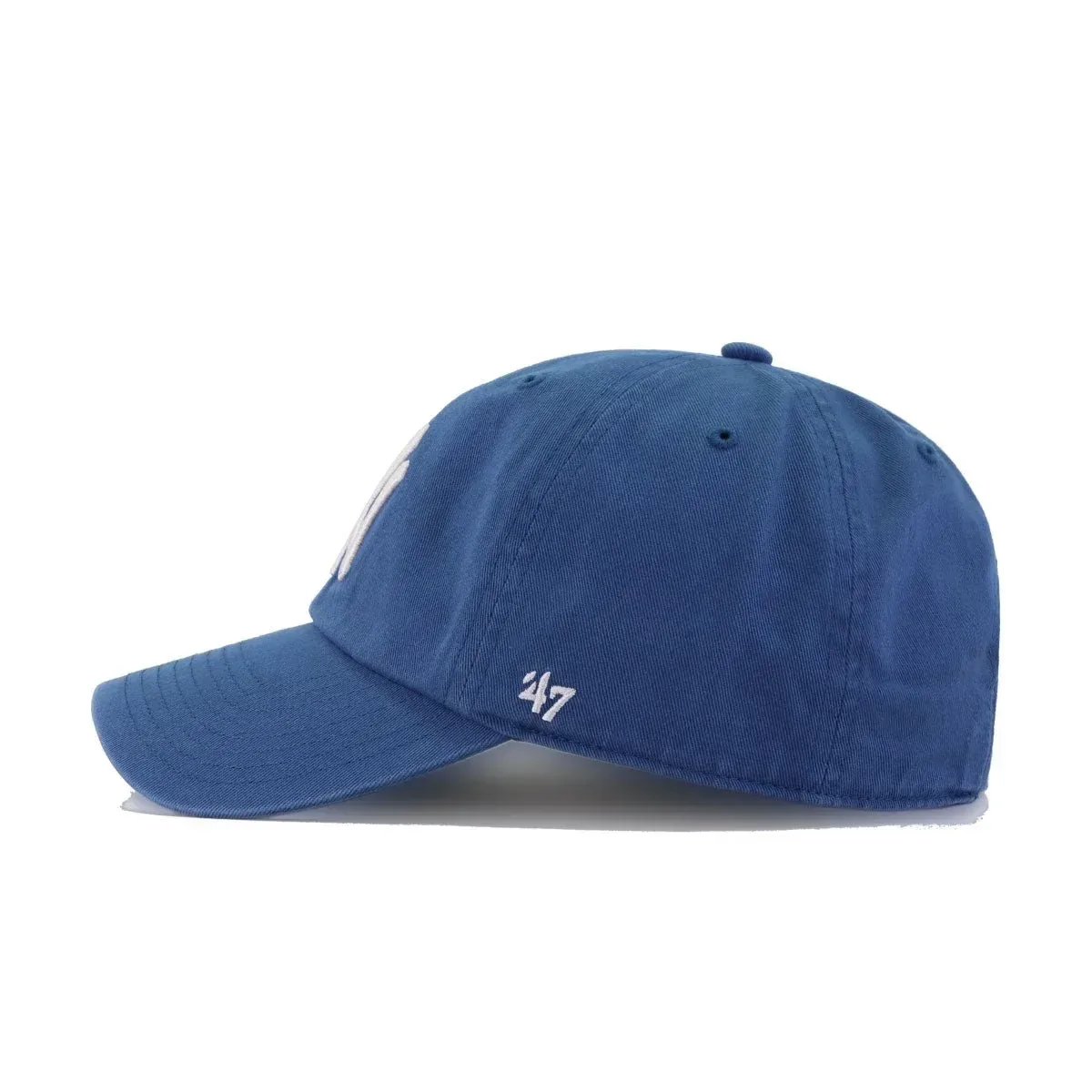 New York Yankees Timber Blue 47 Brand Clean Up Dad Hat