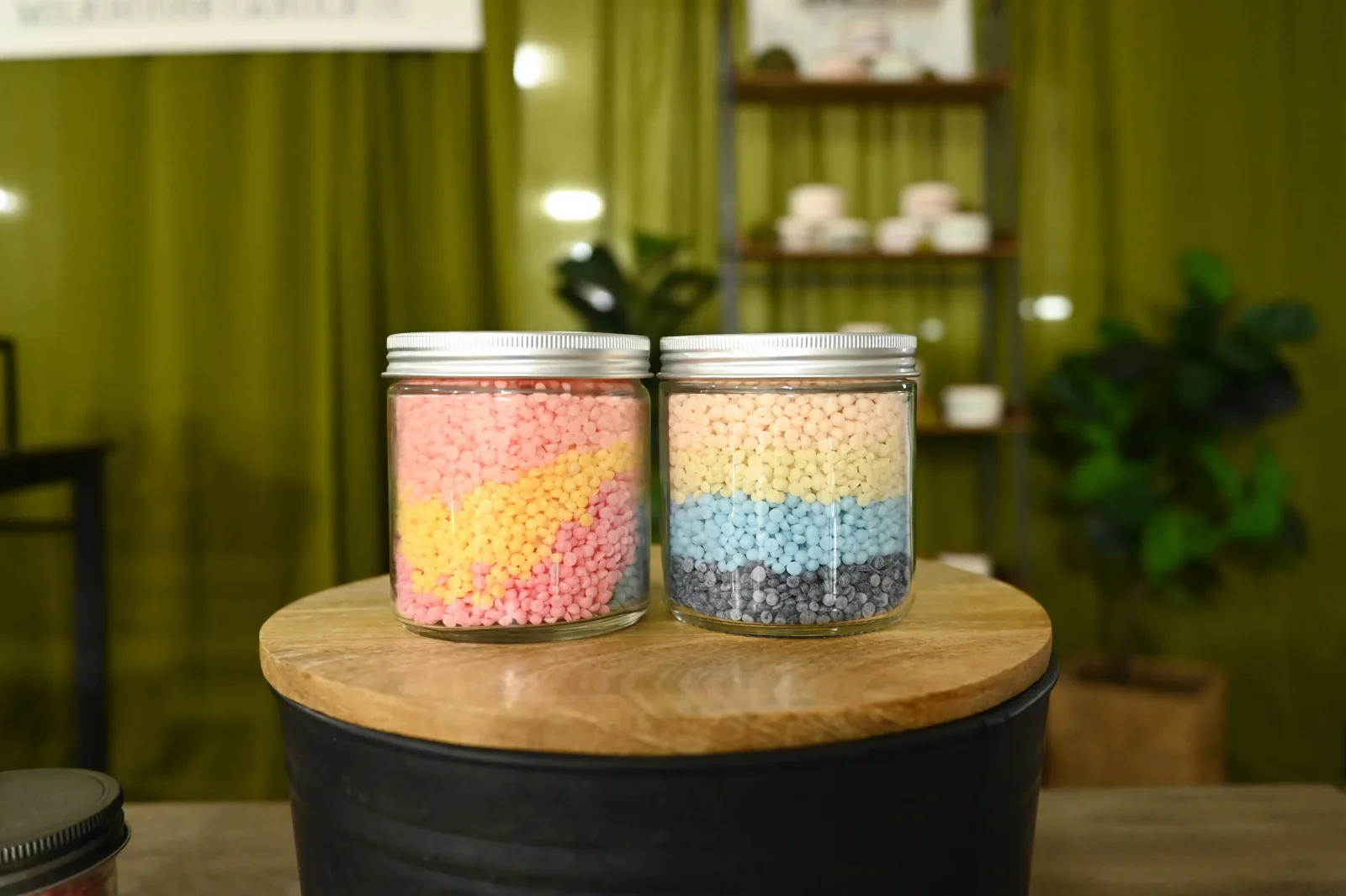 Candle Bar – 10 oz Glass Wicked Jar with Lid