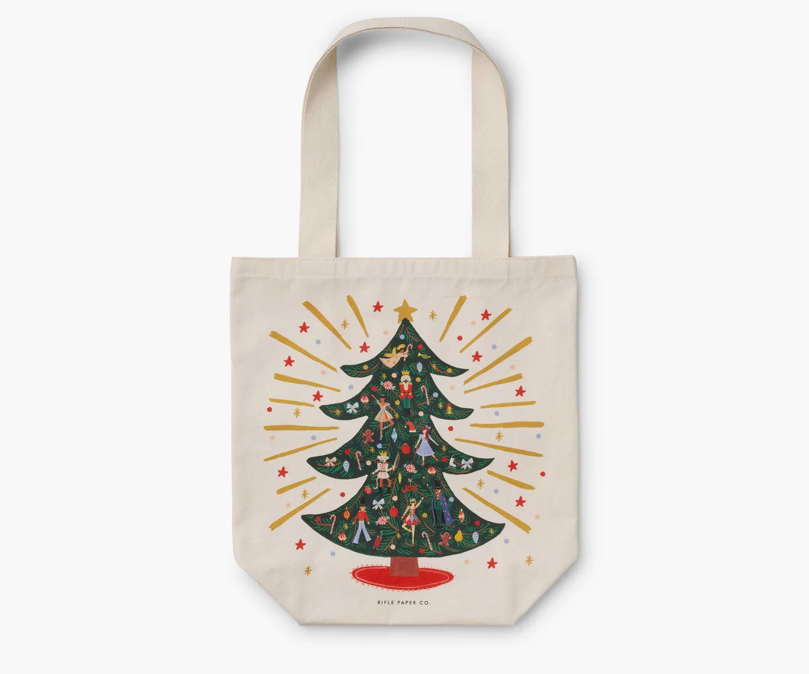 Canvas Tote Bag – Holiday Tree