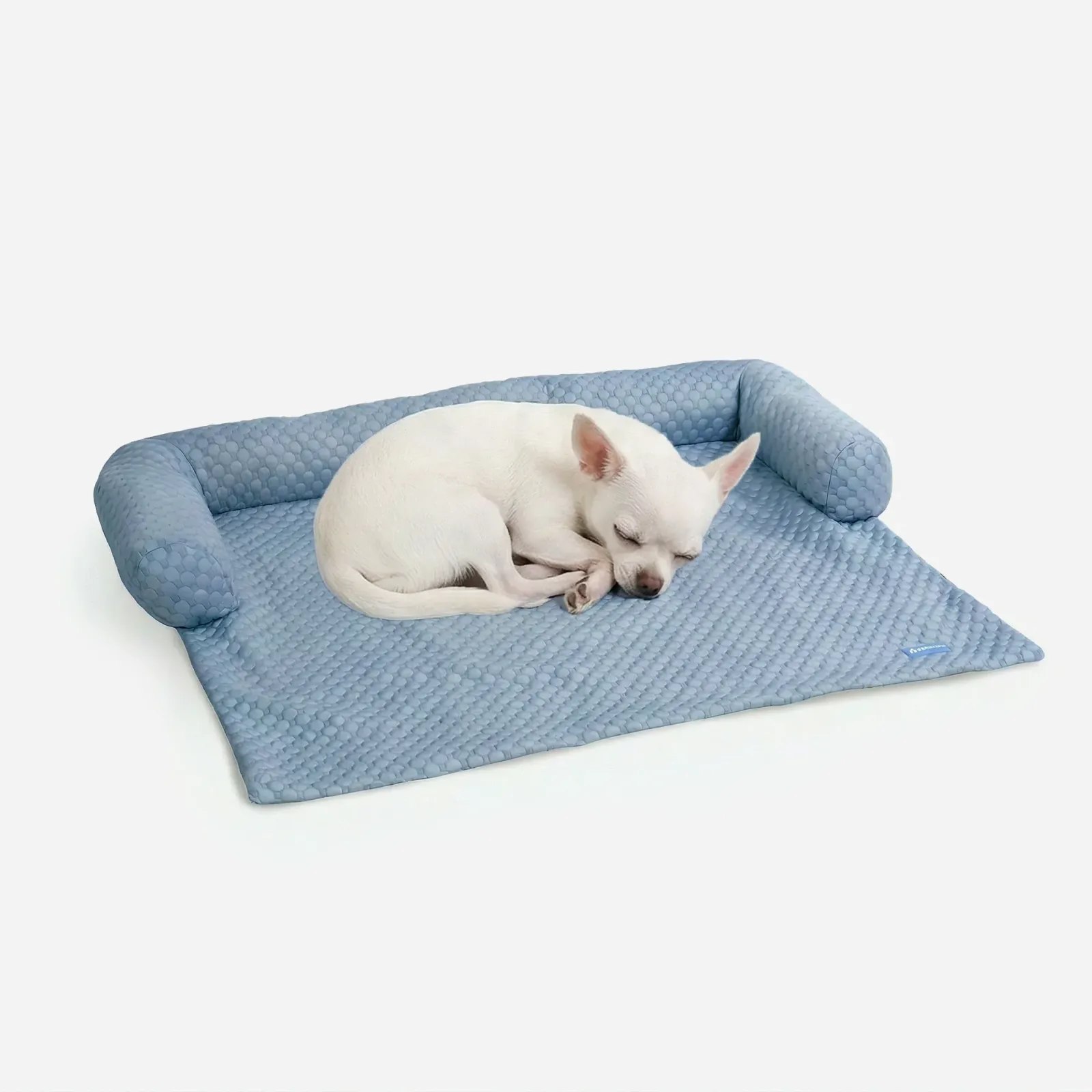 Frostcore™ Cooling Couch Cover Dog Bed – Ash Blue (2)