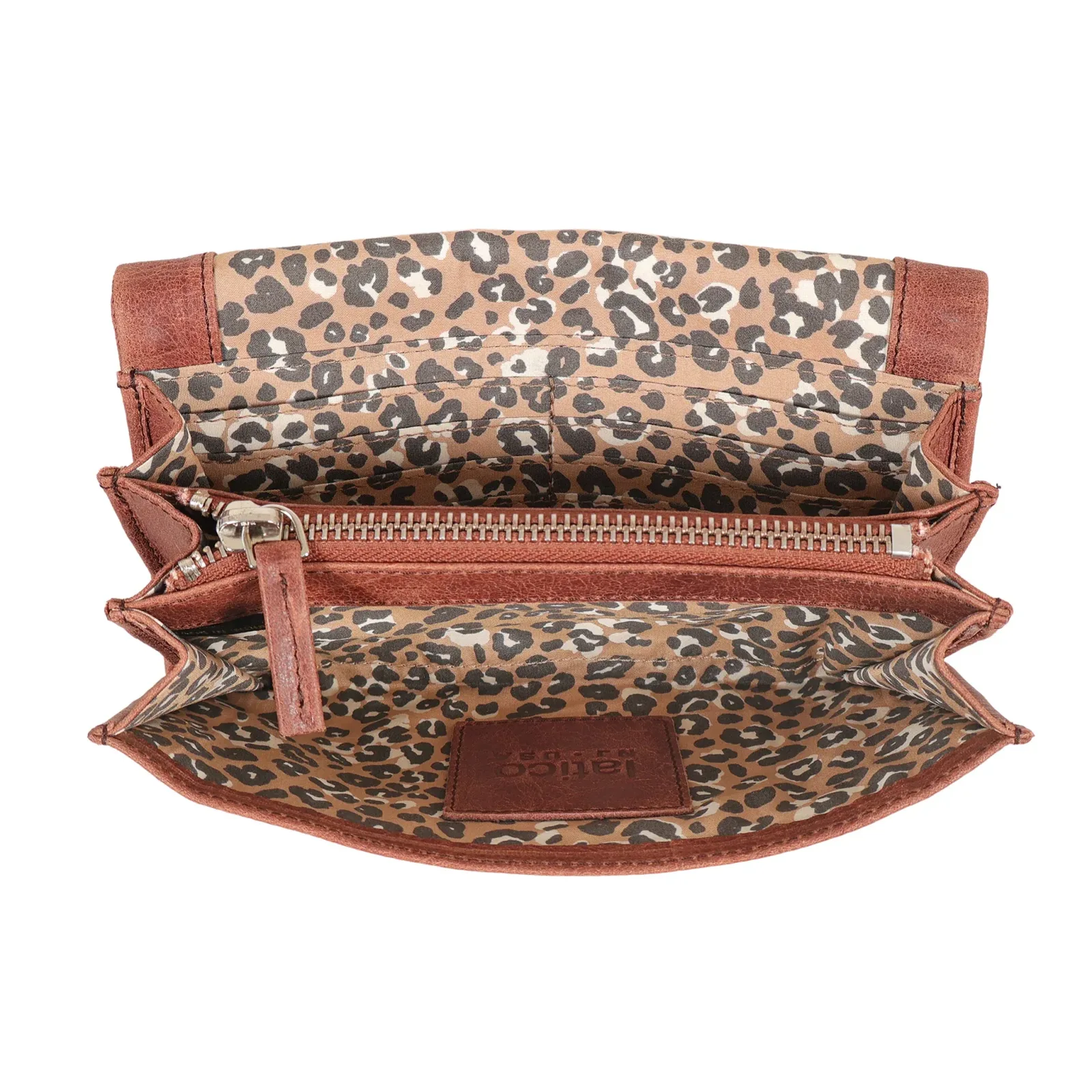 Eloise Crackled Napa Leather Wallet