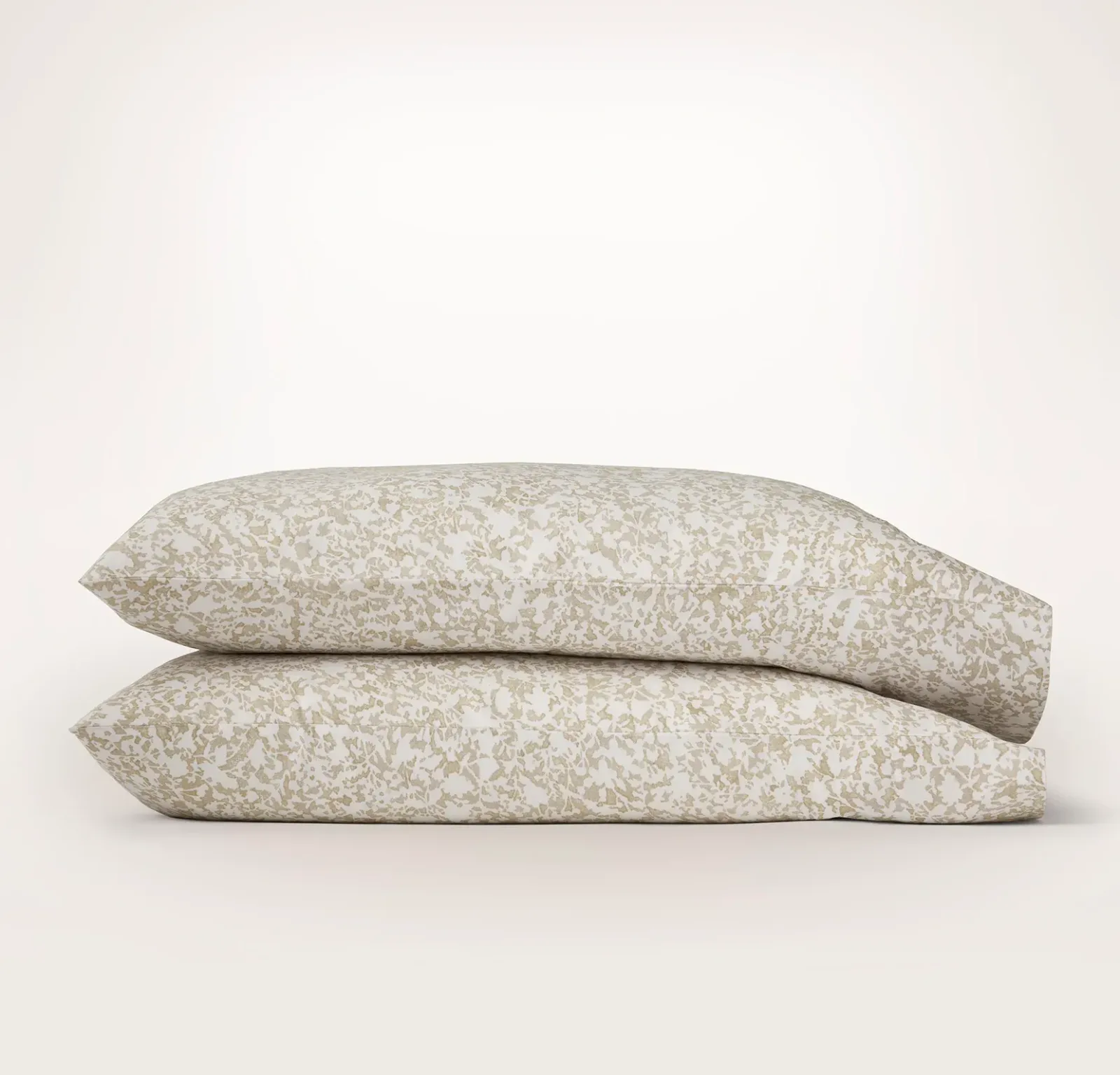 Percale Hemmed Pillowcase Set – Oak Garden