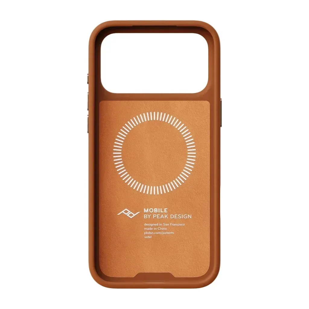 Everyday Case – iPhone 18 Pro Max – Amber Leather