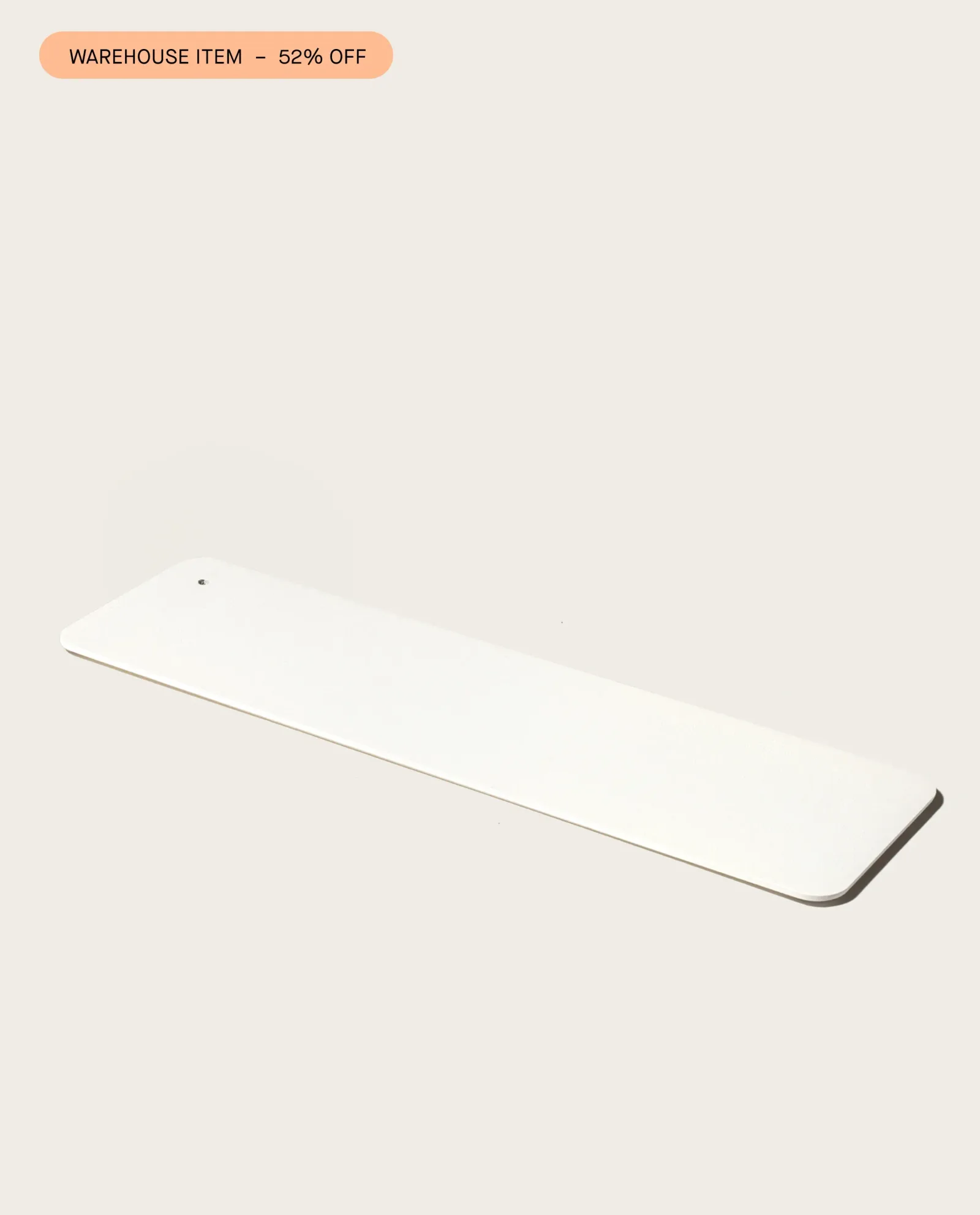 Warehouse Item – Gather 1x4 Base Plate (White)