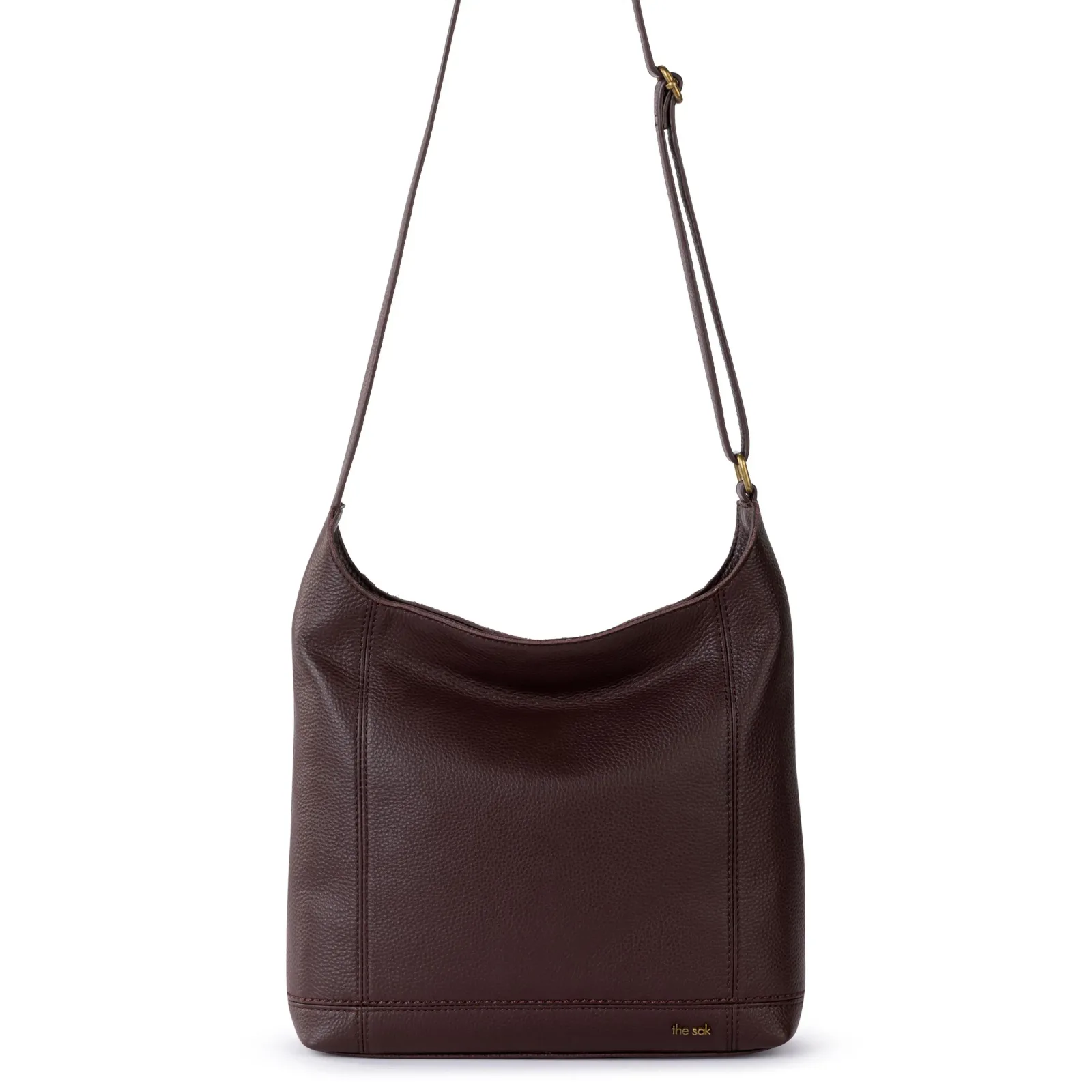 De Young Crossbody – Leather – Mahogany