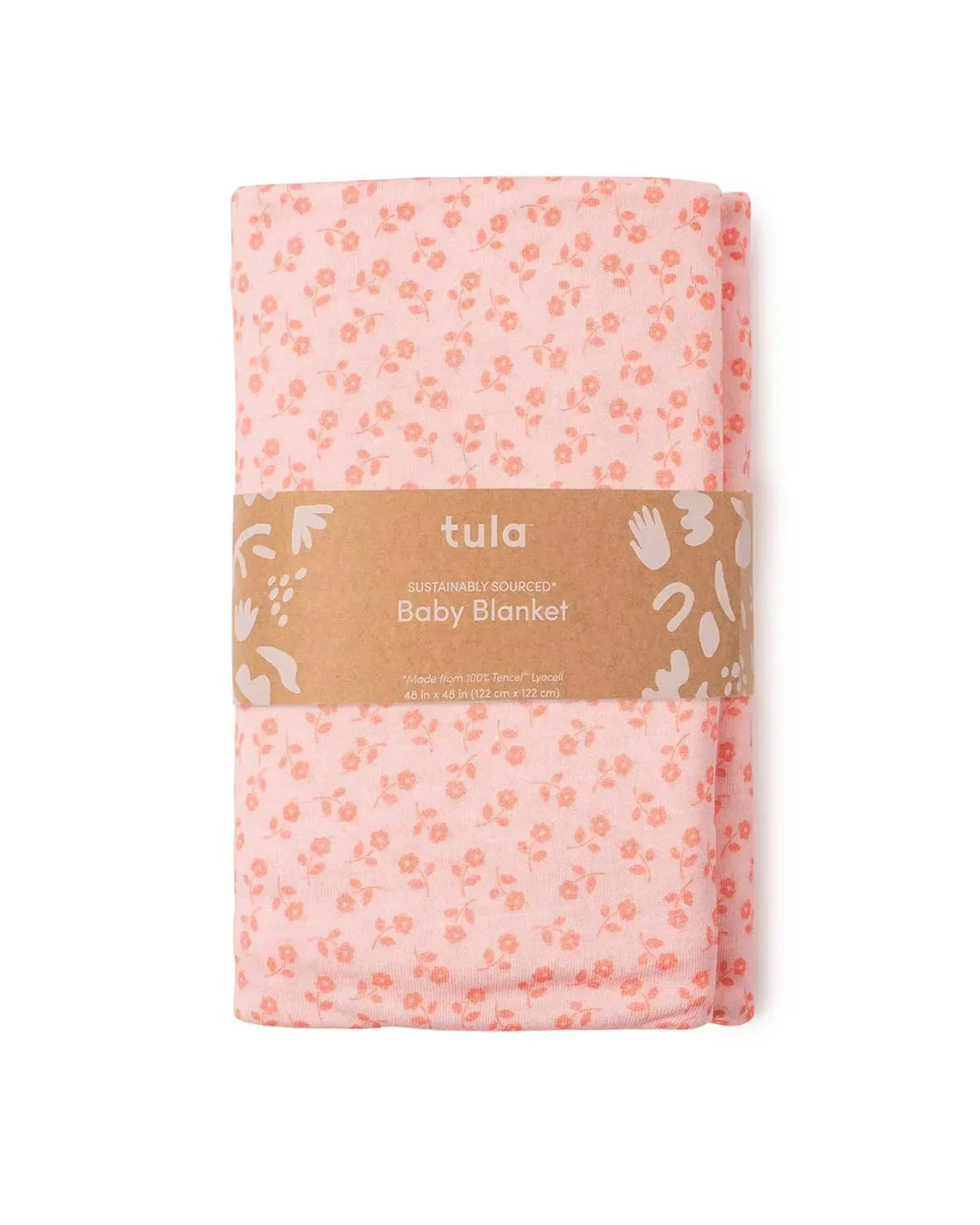 Baby Blanket – Ditsy Floral Tencel