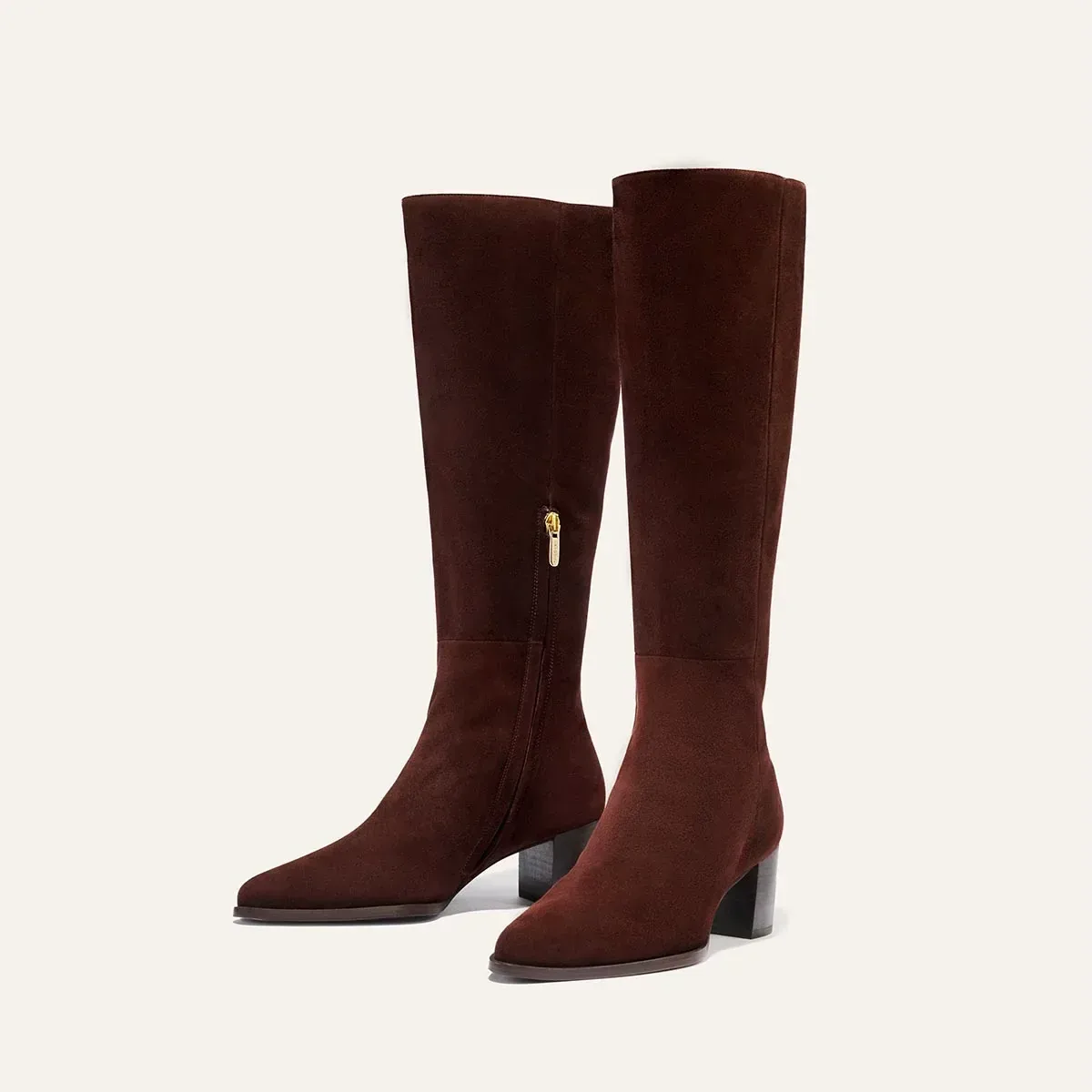 The Uptown Boot – Chocolate Suede