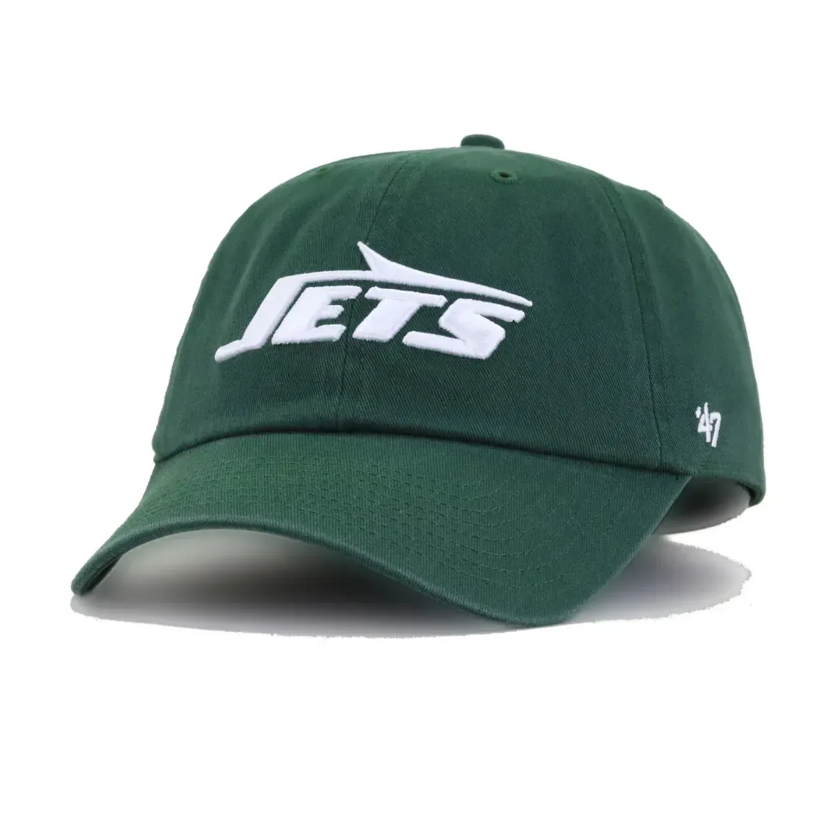 New York Jets Dark Green 47 Brand Clean Up Dad Hat