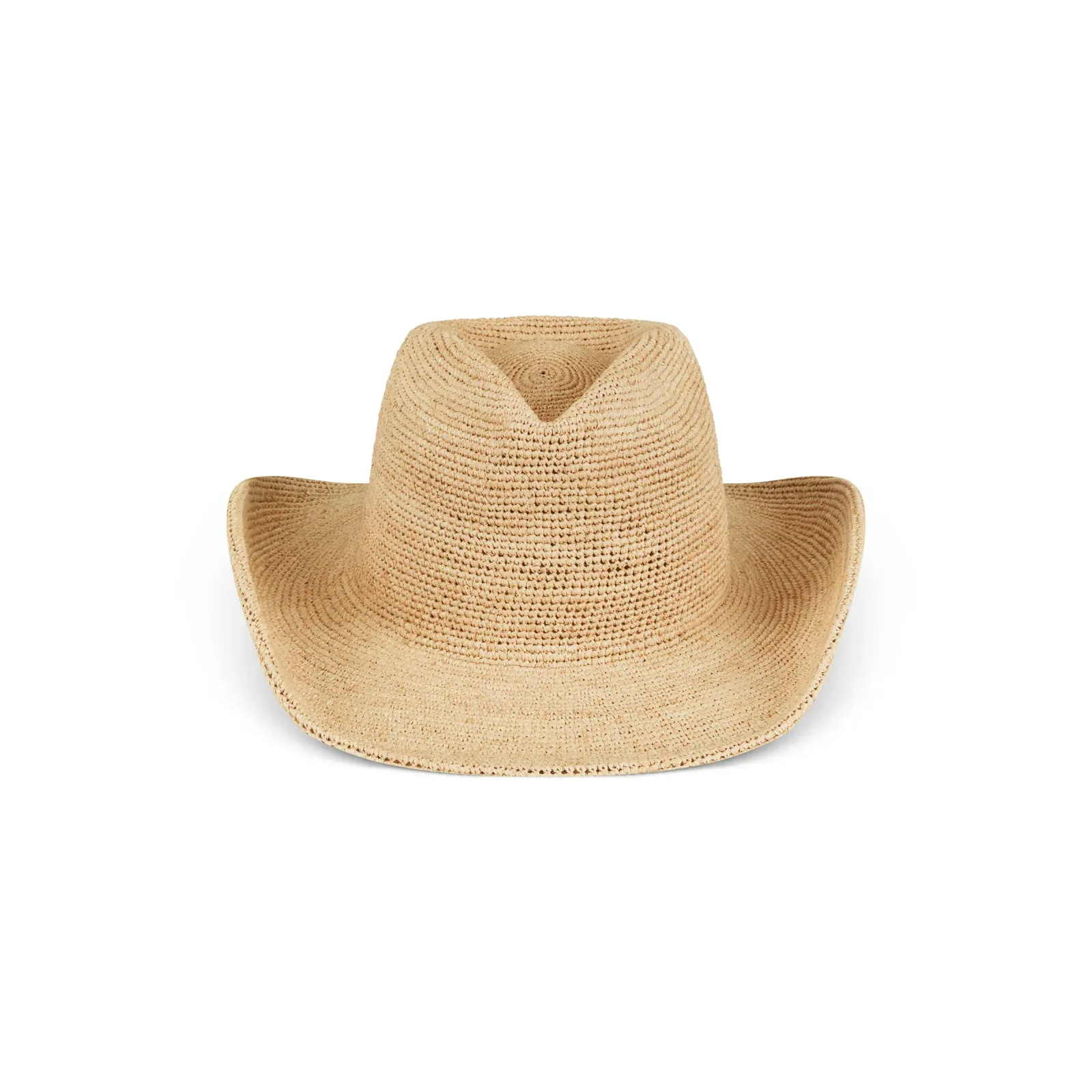 Raffia Western Fedora