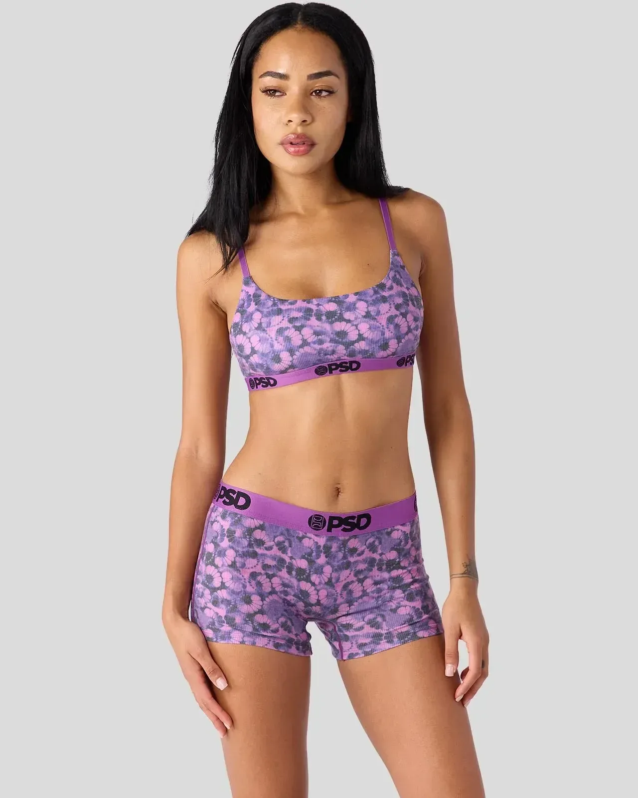 Ribbed – Petal Noir