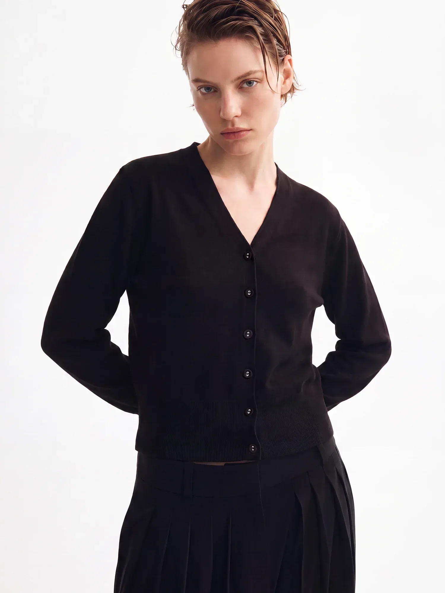 V- Neck Cardigan