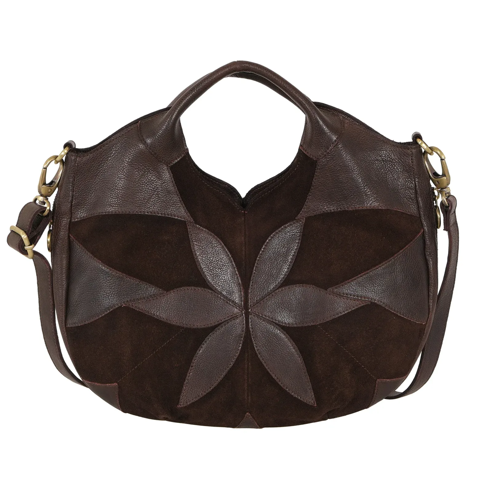 Darby Suede Leather Crossbody Bag