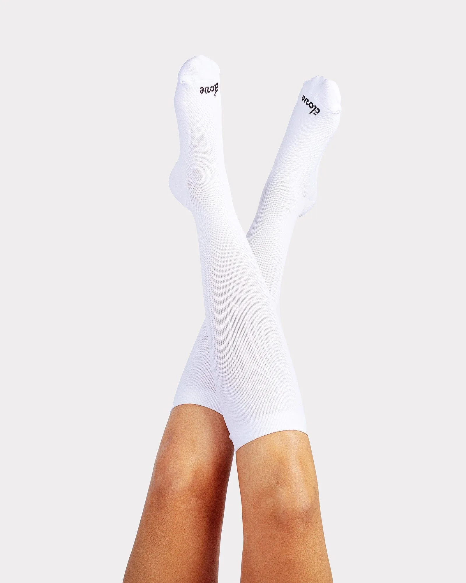 Compression Socks Wide – White