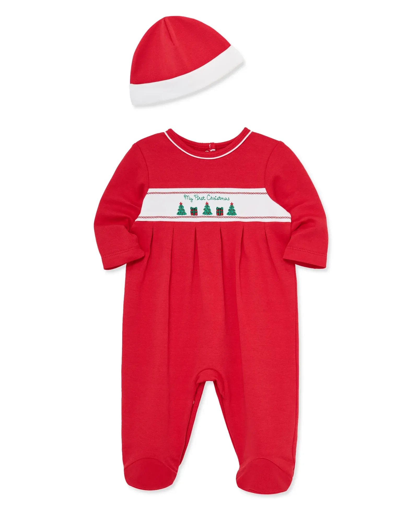 Little Trees Footie & Hat (NM-9M)