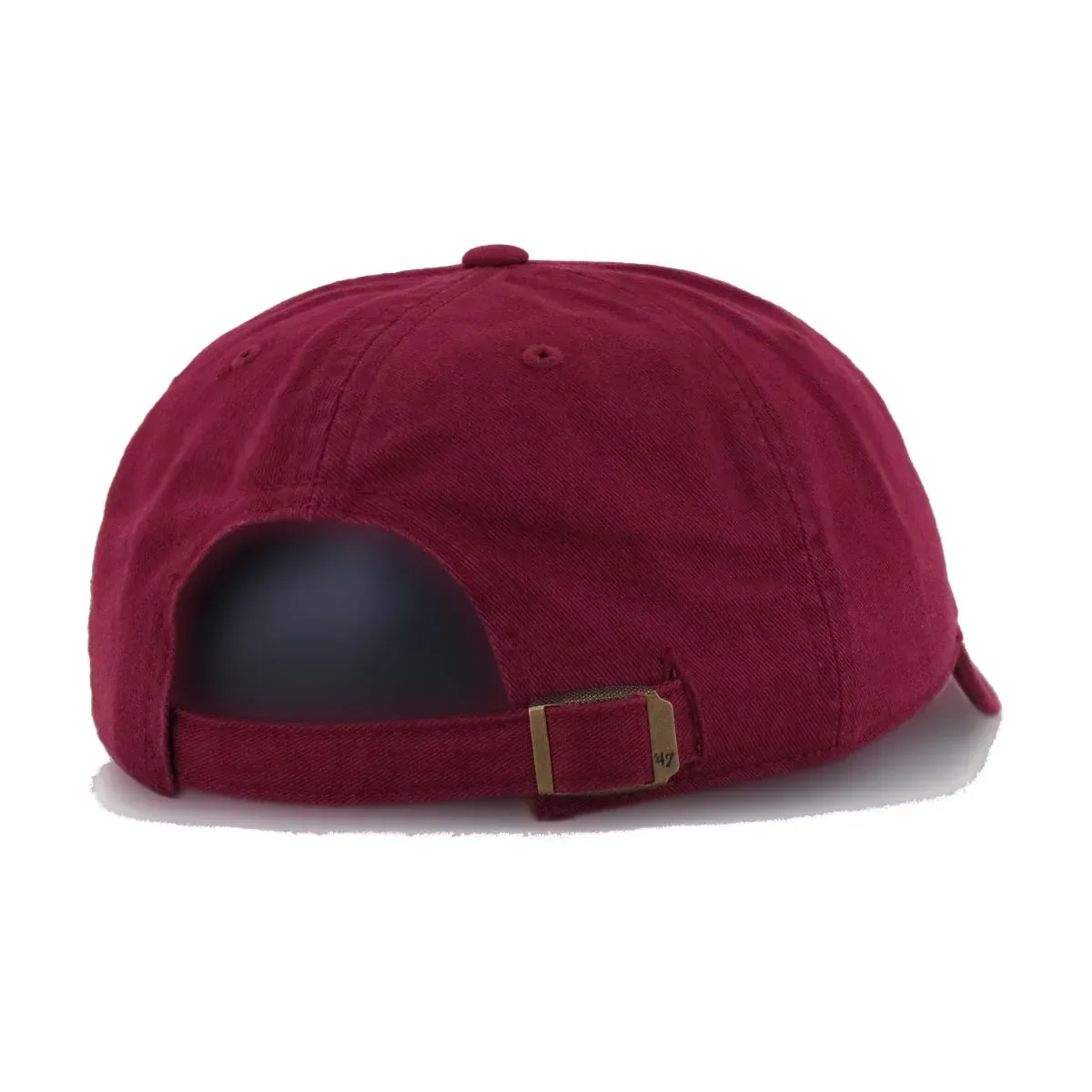 New York Yankees Cardinal 47 Brand Clean Up Dad Hat